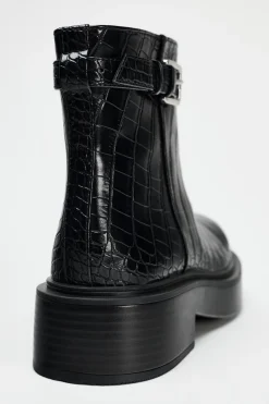 Clearance BOTÍN PLANO EFECTO COCO Mujer Zapatos