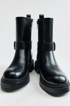 Sale BOTÍN PLANO HEBILLA Mujer Zapatos