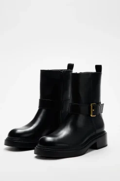 Sale BOTÍN PLANO HEBILLA Mujer Zapatos