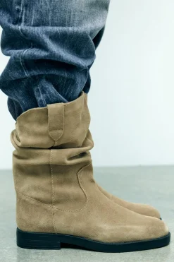 Best BOTÍN PLANO SERRAJE Mujer Zapatos