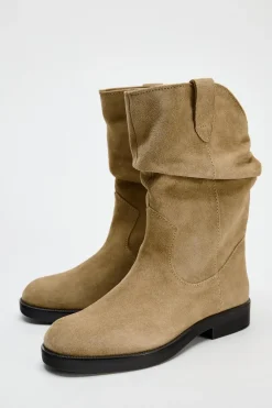 Best BOTÍN PLANO SERRAJE Mujer Zapatos