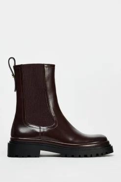 Sale BOTÍN PLANO SUELA DENTADA Mujer Zapatos