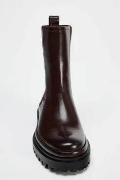 Sale BOTÍN PLANO SUELA DENTADA Mujer Zapatos