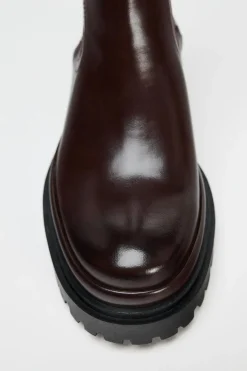 Sale BOTÍN PLANO SUELA DENTADA Mujer Zapatos