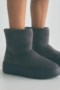 Sale BOTÍN PLATAFORMA EFECTO PELO Mujer Zapatos