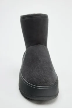 Sale BOTÍN PLATAFORMA EFECTO PELO Mujer Zapatos