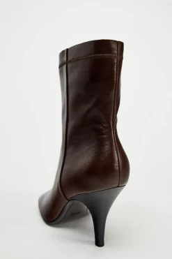 Sale BOTÍN PUNTA CUADRADA PIEL Mujer Zapatos