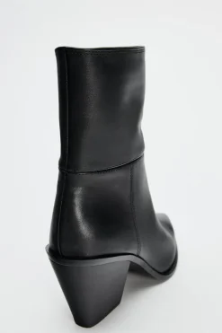 New BOTÍN PUNTA PIEL Mujer Zapatos