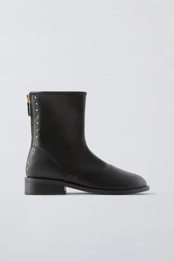 Niños ZARA 6 - 14 Años·Zapatos<BOTÍN TACHAS