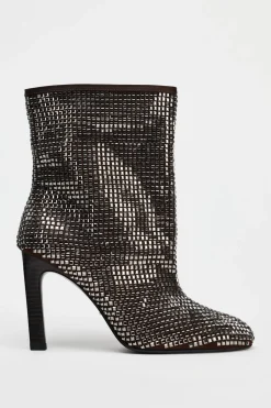 Discount BOTÍN TACÓN BRILLOS Mujer Zapatos