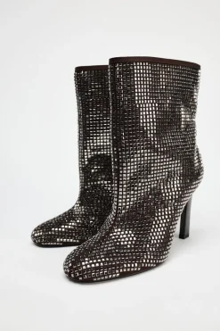 Discount BOTÍN TACÓN BRILLOS Mujer Zapatos