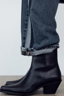 New BOTÍN TACÓN COWBOY Mujer Zapatos