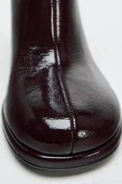 Sale BOTÍN TACÓN EFECTO ACHAROLADO Mujer Zapatos