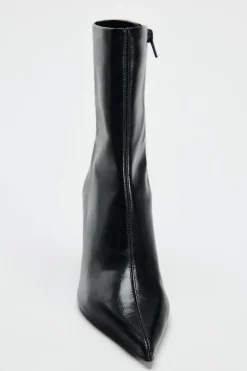 Clearance BOTÍN TACÓN FINO EFECTO ACHAROLADO Mujer Zapatos