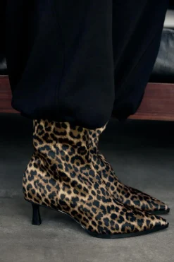 Best BOTÍN TACÓN KITTEN ESTAMPADO ANIMAL Mujer Zapatos