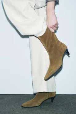 Sale BOTÍN TACÓN KITTEN SERRAJE Mujer Zapatos