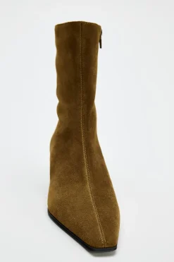 Sale BOTÍN TACÓN KITTEN SERRAJE Mujer Zapatos