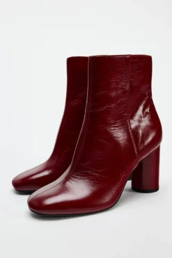 New BOTÍN TACÓN PIEL Mujer Zapatos