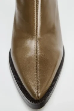 Outlet BOTÍN TACÓN PIEL Mujer Zapatos