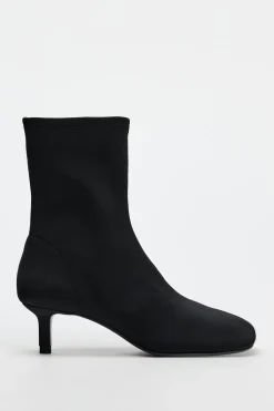 Outlet BOTÍN TACÓN STRETCH PUNTA CUADRADA Mujer Zapatos