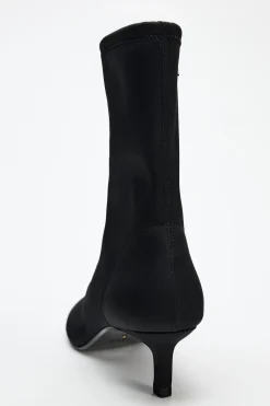 Outlet BOTÍN TACÓN STRETCH PUNTA CUADRADA Mujer Zapatos