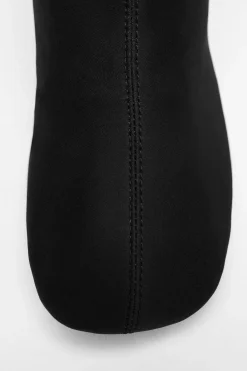 Outlet BOTÍN TACÓN STRETCH PUNTA CUADRADA Mujer Zapatos