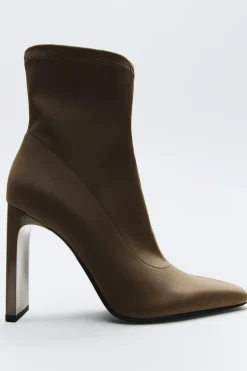 Hot BOTÍN TACÓN TEJIDO Mujer Zapatos