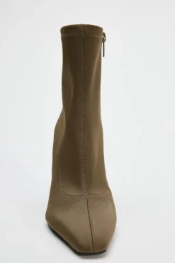 Hot BOTÍN TACÓN TEJIDO Mujer Zapatos