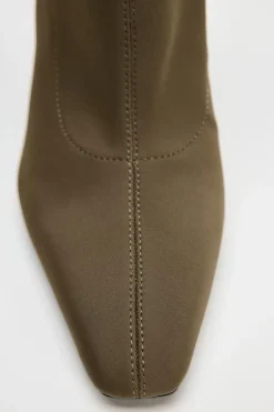 Hot BOTÍN TACÓN TEJIDO Mujer Zapatos