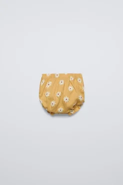Niños ZARA 6 - 18 Meses·Conjuntos|6 - 18 Meses·Braguitas / Bermudas<BRAGUITA MARGARITAS
