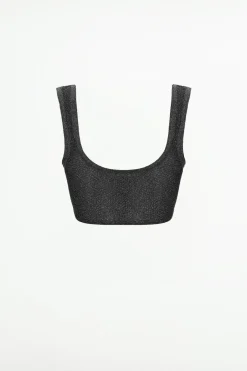 Best BRALETTE RED SEAMLESS HILO METALIZADO Mujer Tops / Bodies