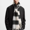 Online BUFANDA CUADROS TEXTURA CEPILLADO Hombre Accesorios