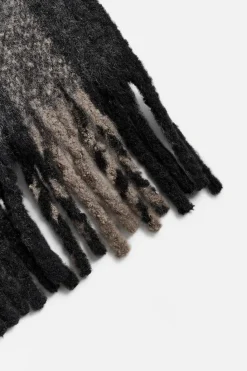 Sale BUFANDA CUADROS TEXTURA CEPILLADO Hombre Accesorios