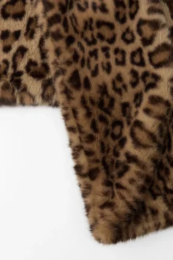 Sale BUFANDA EFECTO PELO ESTAMPADO ANIMAL Mujer Accesorios / Bisuteria