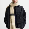 Discount BUFANDA FLECOS TEXTURA CEPILLADO Hombre Accesorios