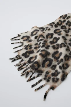 Niños ZARA 6 - 14 Años·Accesorios|Accesorios / Zapatos / 0 - 14 Años<BUFANDA MAXI ANIMAL PRINT
