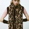 Online BUFANDA PUNTO ESTAMPADO ANIMAL Mujer Accesorios / Bisuteria