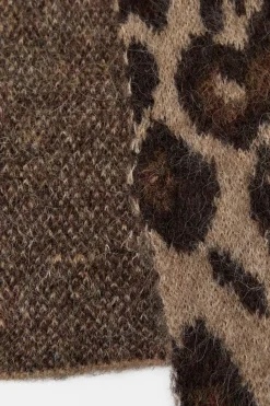 Online BUFANDA PUNTO ESTAMPADO ANIMAL Mujer Accesorios / Bisuteria