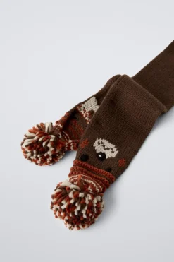 Niños ZARA 1½ - 6 Años·Accesorios|1½ - 6 Años·Accesorios<BUFANDA PUNTO OSITO