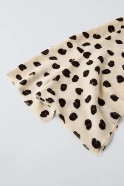 Niños ZARA 6 - 14 Años·Accesorios|Accesorios / Zapatos / 0 - 14 Años<BUFANDA TACTO SUAVE ANIMAL PRINT