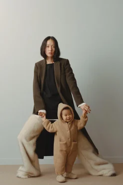 Niños ZARA 0 - 6 Meses·Sacos / Buzos|6 - 18 Meses·Abrigos / Buzos<BUZO BORREGUILLO