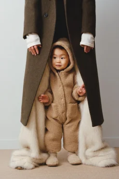 Niños ZARA 0 - 6 Meses·Sacos / Buzos|6 - 18 Meses·Abrigos / Buzos<BUZO BORREGUILLO