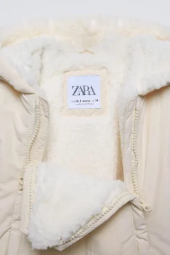 Niños ZARA 0 - 6 Meses·Sacos / Buzos|6 - 18 Meses·Abrigos / Buzos<BUZO BORREGUILLO NYLON