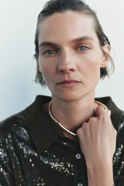 Sale CADENA METÁLICA TUBULAR Mujer Accesorios / Bisuteria