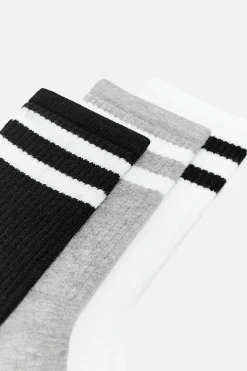 Sale CALCETINES BANDAS PACK 3 Hombre Accesorios