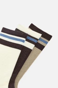 Hot CALCETINES BANDAS PACK 3 Hombre Accesorios