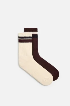 Fashion CALCETINES BANDAS PACK 2 Hombre Accesorios