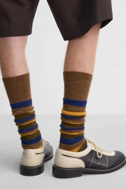 Outlet CALCETINES LARGOS RAYAS X HARRY LAMBERT Hombre Accesorios