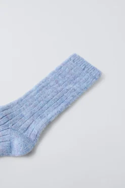 Niños ZARA 6 - 14 Años·Ropa Interior / Calcetines|6 - 14 Años·Ropa Interior / Calcetines<CALCETÍN ALTO CON LANA
