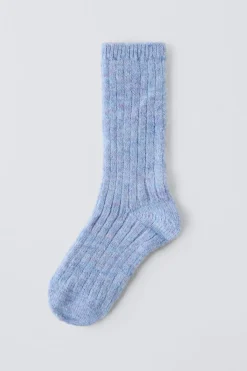 Niños ZARA 6 - 14 Años·Ropa Interior / Calcetines|6 - 14 Años·Ropa Interior / Calcetines<CALCETÍN ALTO CON LANA